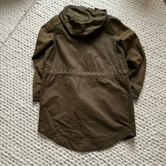 Vera Wang Olive Brown Hooded Jacket by Simply Vera | xsmall - Picture 11 of 16